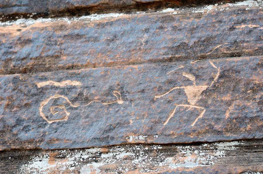 наскальные рисунки древних цивилизаций, Моаб