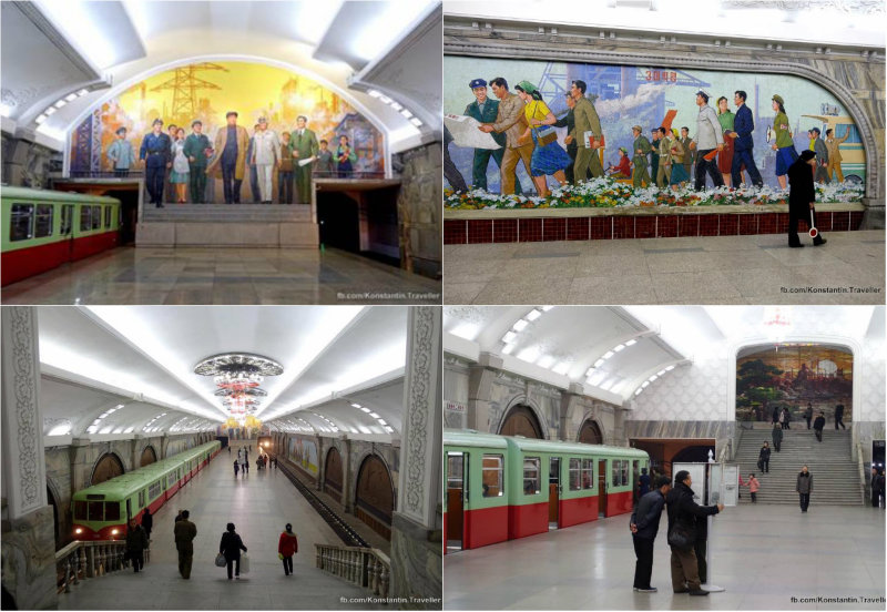 метро в Северной Корее