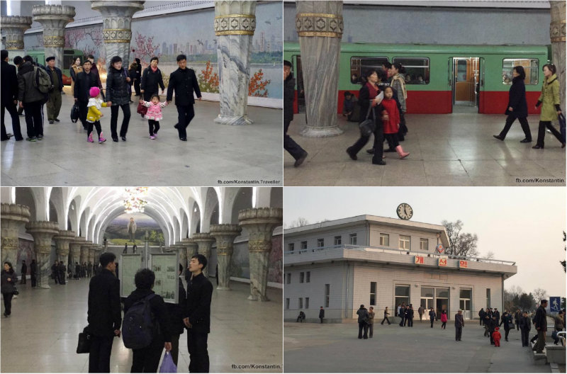 метро в Северной Корее