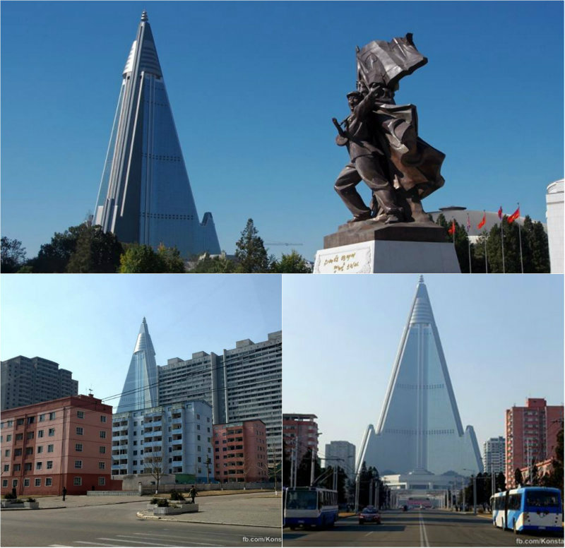 Отель Рюген в Северной Корее, Пхеньян