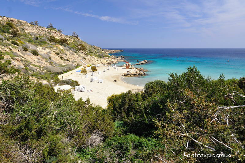 Кипр, пляж Коннос бич