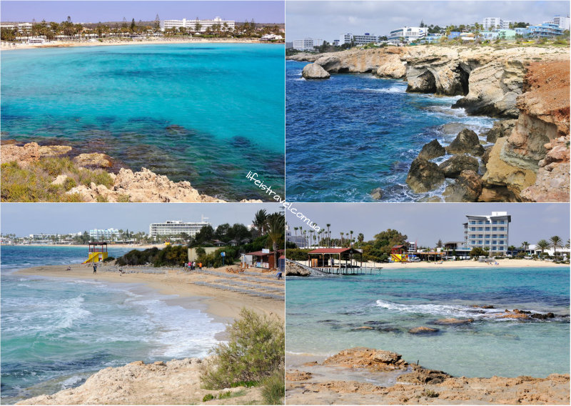 лучшие пляжи Айя Напы, Кипр