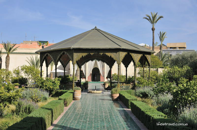 Марракаеш, Марокко, сад Мажорель