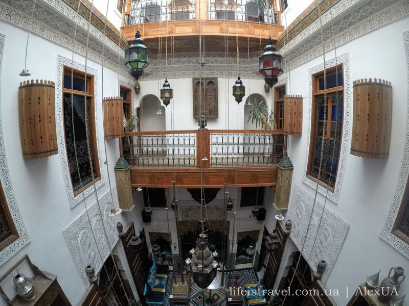 традиционный риад в Марокко