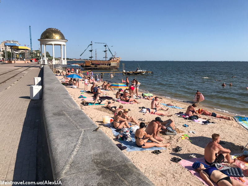 Бердянск, лучшие пляжи