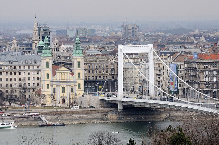 мост Эржбет в Будапеште