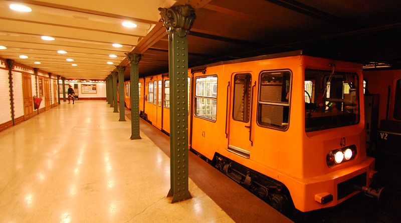 историческое метро Будапешта