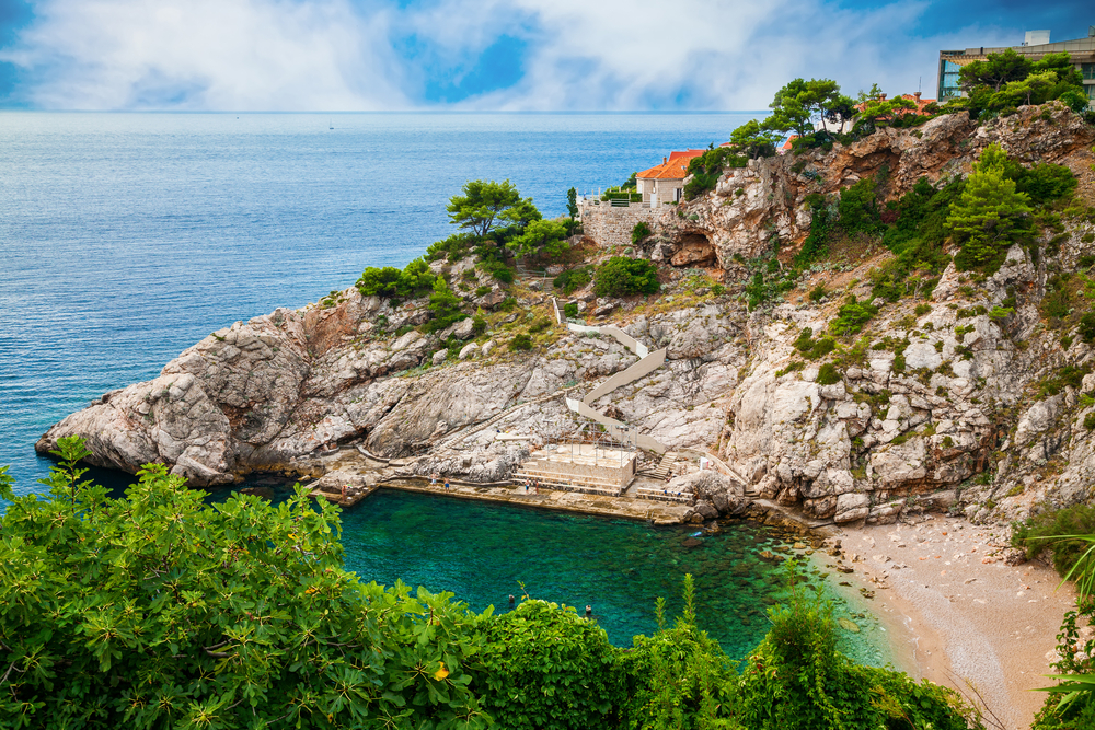 Дубровник, Хорватия - лучшие пляжи