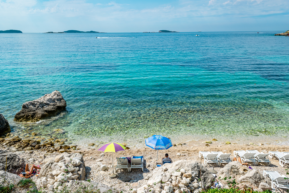 Дубровник, Хорватия - лучшие пляжи