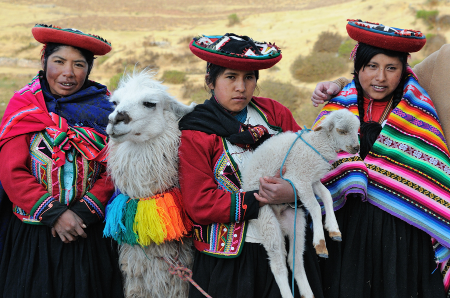 жители Куско, Перу