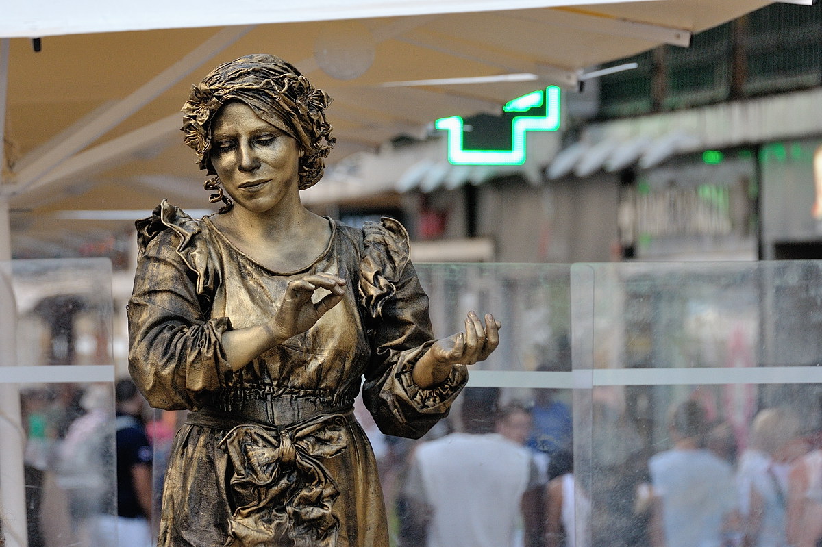 живая статуя, Лиссабон