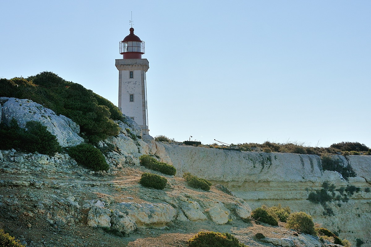 маяк Farol, Алгарве, Португалия
