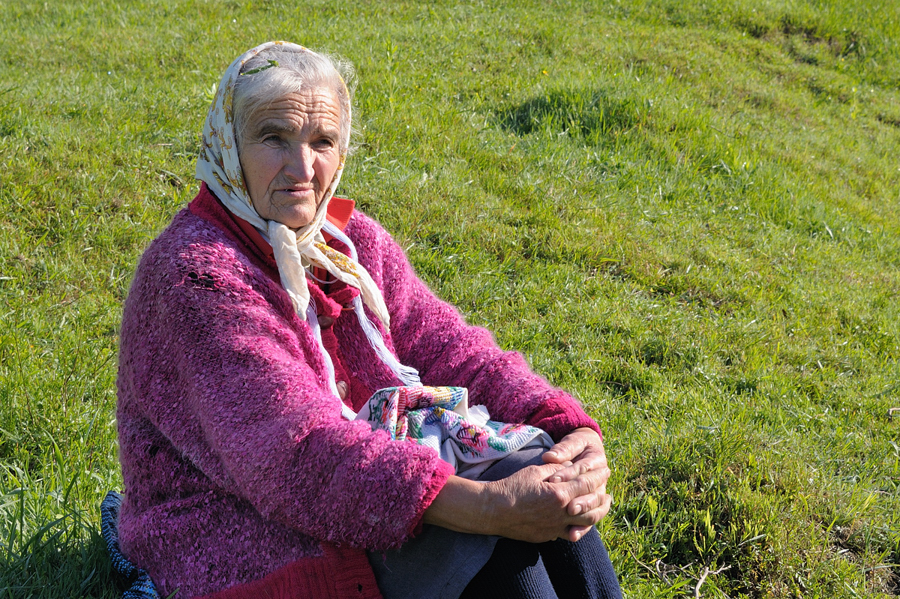 бабушка из Тернопольской области
