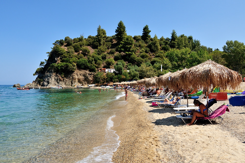 пляж Байя, Греция, Халкидики
