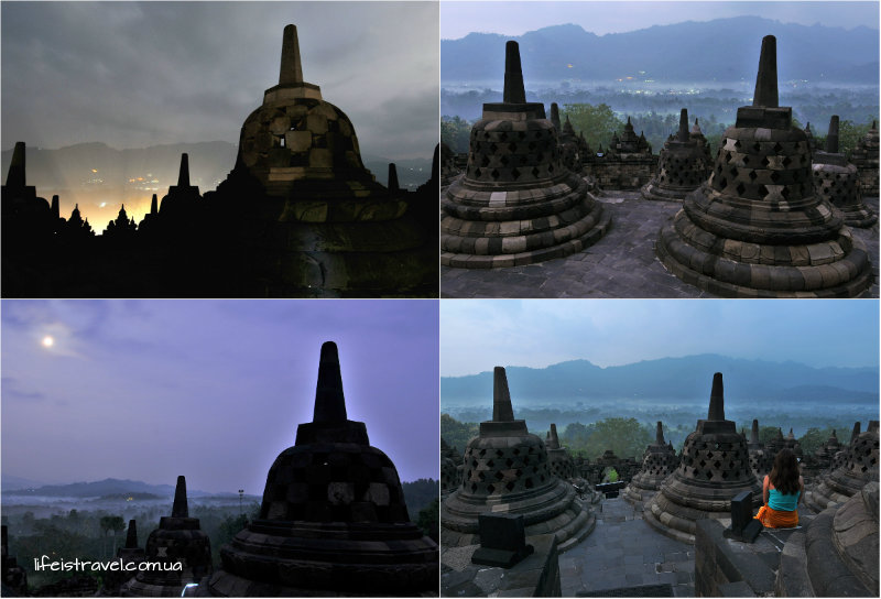 храм Боробудур в Индонезии