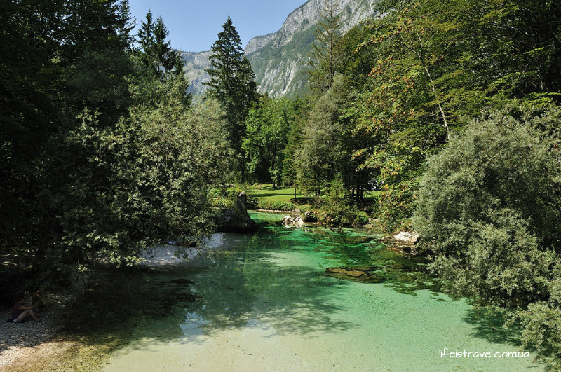 озеро Бохинь в Словении