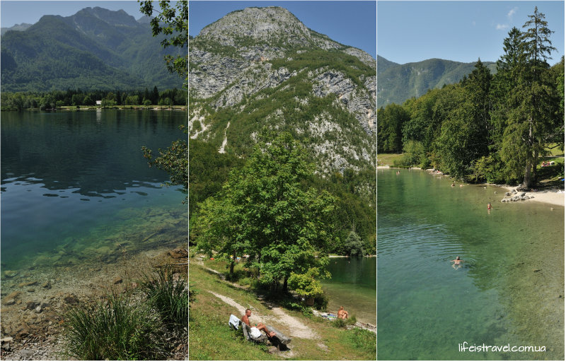 озеро Бохинь в Словении