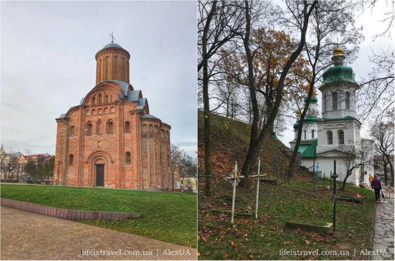Пятницкая церковь и Ильинский монастырь, Чернигов