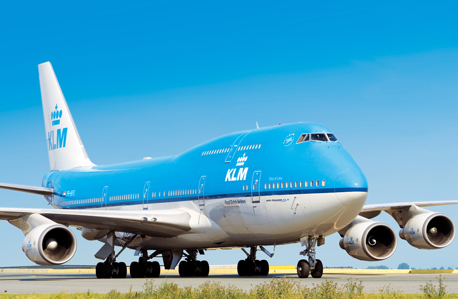KLM B-747