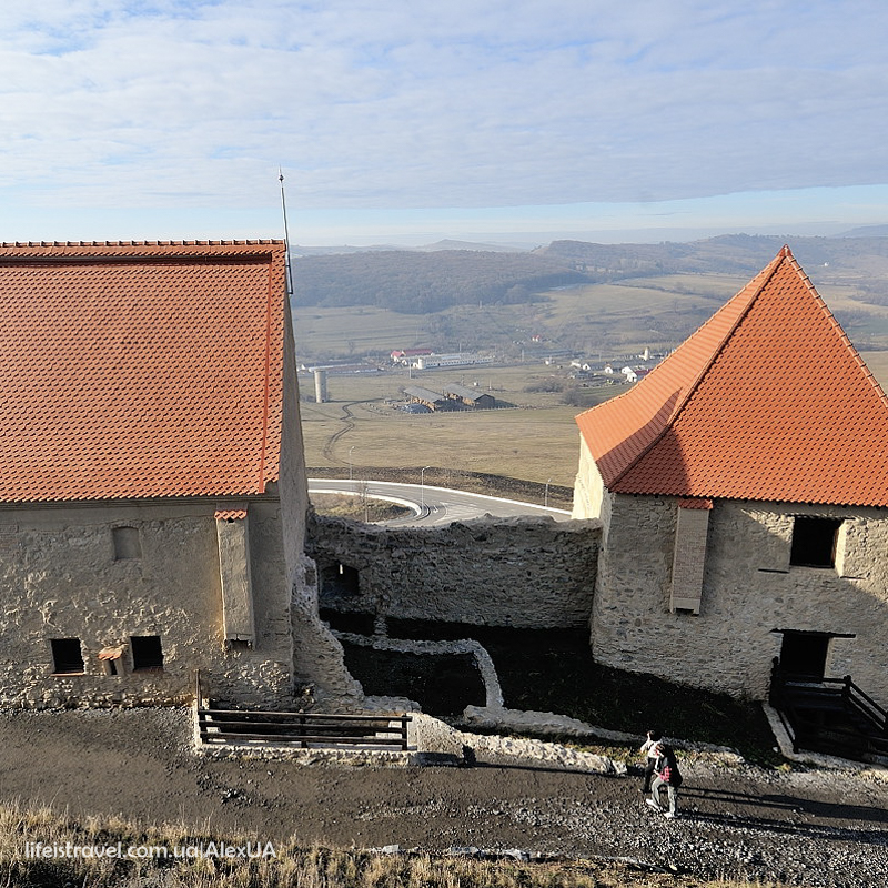 крепость Рупя, Трансильвания, Румыния крепость Рупя, Трансильвания, Румыния