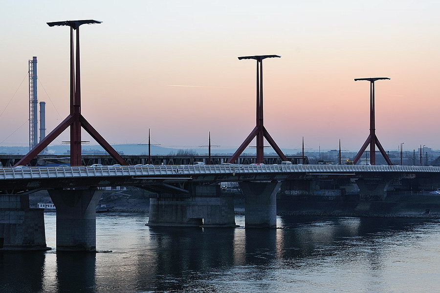 мост Rakoczi в Будапеште