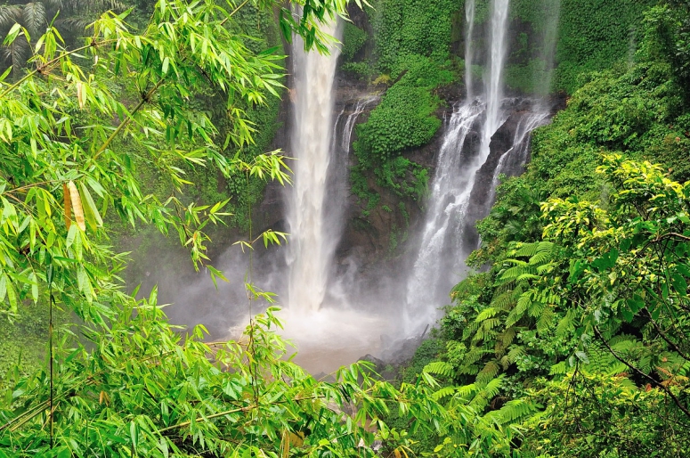 Waterfall Sekumpul : 3D эффект по-балийски