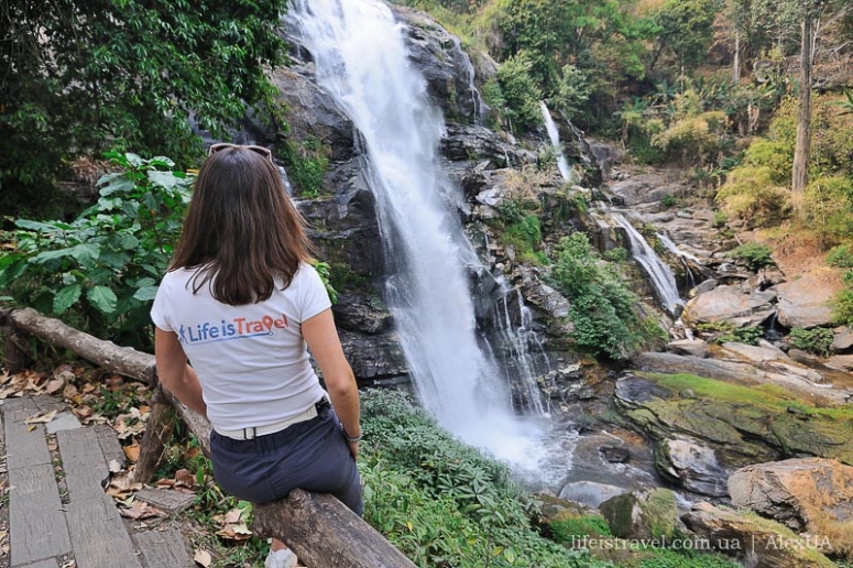 север Таиалнда, водопад Вачиратан